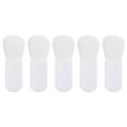 thumbnail image 1 of 5 Pcs Pinceaux de Maquillage Polyvalents pour Pouce, Poils Souples, Pinceaux à Fard à Joues (Blanc), 1 of 8