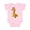AD-Pink, variant on Giraffe Boys or Girls Baby Bodysuit