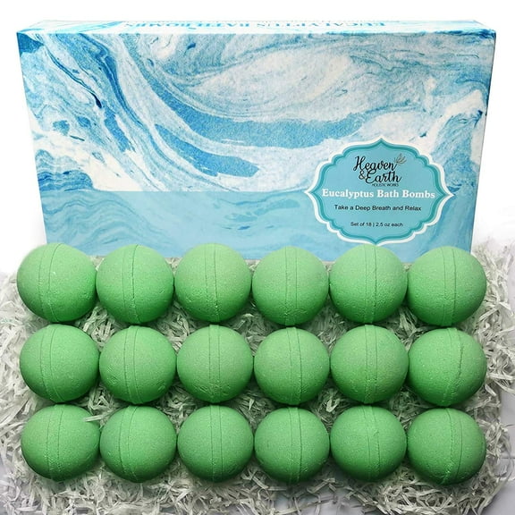 Pure Parker Bath Bomb Gift Set With Therapeutic Eucalyptus Bath Bombs For Men