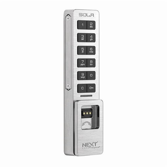 Sola Elect Keyless Lock,Keypad,5 1/4 in H NLS3-K1-KT10-619-01B-3203