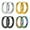 02. Multicolor-10mm diamater, variant on [Clearance] 4 Pairs Small Hoop Earrings for Men Women Golden/Silver/Black Stainless Steel Huggie Hoop Earring Hypoallergenic Piercing Jewelry Set 10mm Gift on Clearance