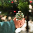 thumbnail image 3 of Hangs Decorative Green Pendant with Gold Pattern for Creating a Festive Atmosphere, 3 of 6