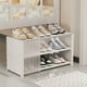 thumbnail image 2 of Yhmxh Organizadores y almacenamiento Zapatero para dormitorio, fácil almacenamiento, artefacto de almacenamiento para cama, multicapa, para el hogar, mesa inferior, pequeño y estrecho, 2 of 3