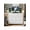 White, variant on XC  Dresser For Bedroom With 7 Fabric Drawers, Chest Organizer Units For Clothing, Closet, Guestroom, Storage Tower With Cabinet, Metal Frame, Wooden Top, Lightweight Nursery Furniture,Black