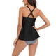 thumbnail image 3 of Conjuntos de bikinis con estampado conservador de camisola de cuerpo dividido para mujer OAVQHLG3B Store lin121212, 3 of 3