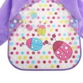 thumbnail image 5 of TureClos Lovely Long Sleeve Waterproof Baby Feeding Smock Plastic Coverall Baby Bib, 5 of 6