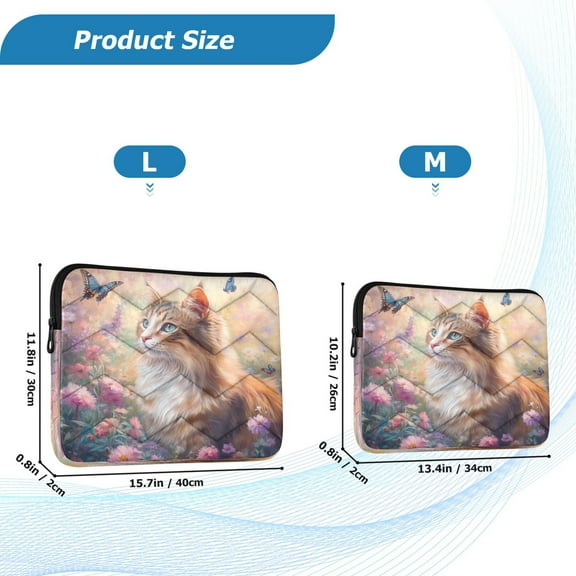 Laptop Sleeves Simplicity Creative Pattern Slim and Light Laptop Bag Style No.395624829