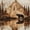 Black Brown Cream, variant on Castle Fairy Rustic Woodland Deer Full Size Bedding Sets 7 Pieces,Jungle Animal Full Size Bed in a Bag,Tan Black Cream,Black Reversible