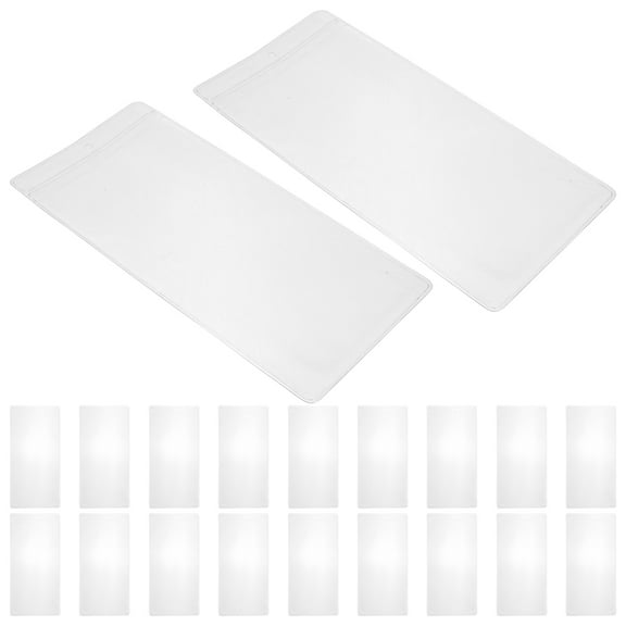 Dytern DIY 30pcs Bookmark Sleeves Bookmark Holder Bookmarks Display Bag Diy Accessory