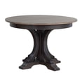thumbnail image 2 of 5-Piece Deco Panel Wood Dining Set in Gray/Black Stone, 2 of 5