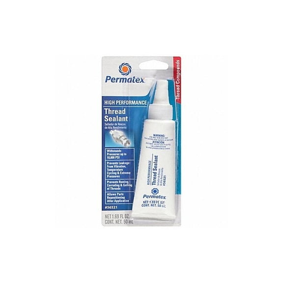 Permatex 50 mL Tube Pipe Thread Sealant, White 56521 - 1 Each CA1