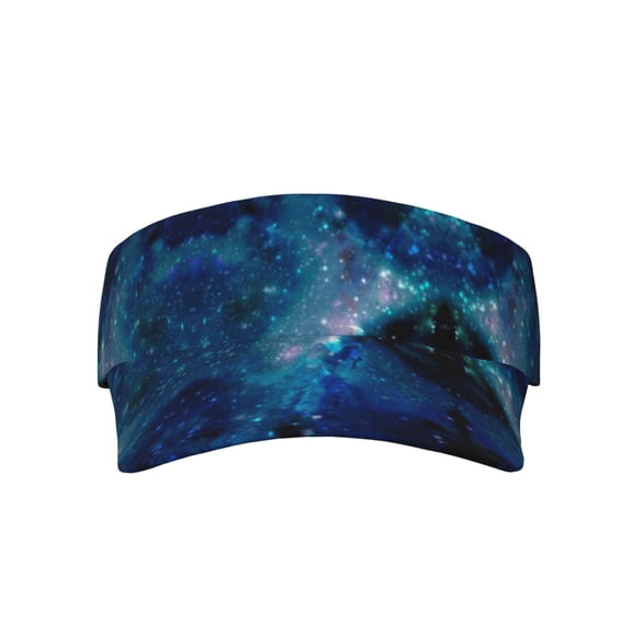 Galaxy Nebula Space Sport Visor Hats Sun Protection Outdoor Activity For Women Men