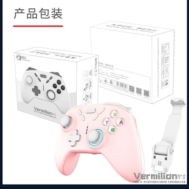 S820 Joystick Inalámbrico Alta Sensibilidad () Rosa
