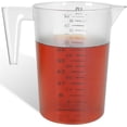 thumbnail image 2 of 8 Cup/2-Quart Large Measuring Cups, Clear, Strong Food Grade Liquid Measure Pitcher, for Home Hobbies/Professional Kitchen, 2 of 7