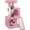Pink, variant on 42in Cat Tree Tower with Scratching Posts, Plush Condo, Ramp & Perch, Multi-Level Climber for Indoor Cats & Kittens, Light Gray