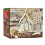 Wilton Ready to Decorate Bling Gingerbread House Decorating Kit, Pre-Assembled