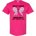 thumbnail image 3 of Inktastic Breast Cancer Awareness Hope Support and Love T-Shirt, 3 of 5