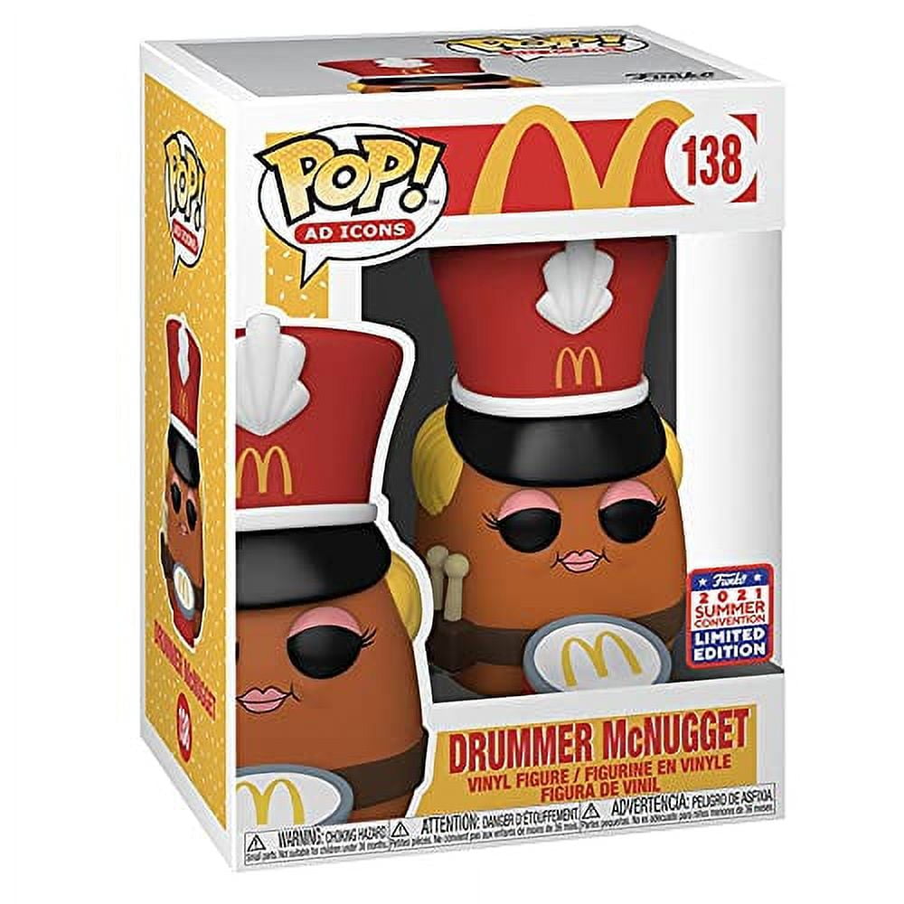 McDonalds Funko Ad Icons Fireman, Rockstar, Tennis Nuggets