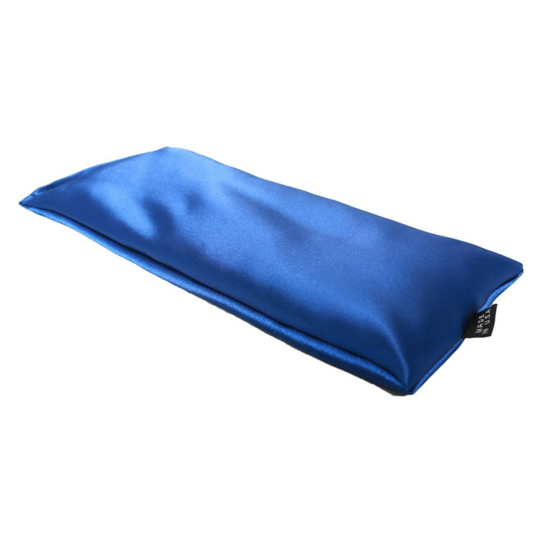Unscented Eye Pillow Migraine Stress Anxiety Relief 1 Stress Relief Gifts Made In USA Organic Flax Seed Filled Microwavable