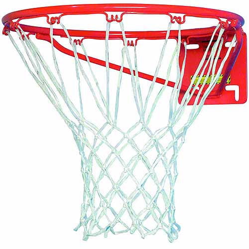2-Pack Champion 6mm Professional Non-Whip White Nylon Basketball Net 416 