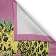 thumbnail image 3 of Ambesonne Pineapple Kitchen Curtains, Colorful Summer Pop Art, 55"x39", Multicolor, 3 of 3