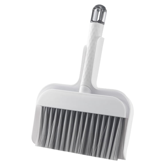 Ageoie Dust Pan Small Broom And Dustpan Set Mini Dustpan And Brush Set Small Hand Broom with Dust Pan for Desk Table Home Cleaning Drawers Desktop Sofas, Gray
