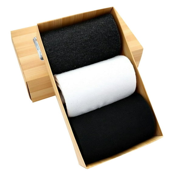 3 Pairs Men Socks Fashion Creative Casual Crew Socks Cotton Socks with Box