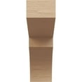 thumbnail image 2 of Ekena Millwork 5"W x 16"D x 16"H Monterey Rough Cedar Woodgrain TimberThane Knee Brace, Primed, 2 of 6