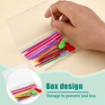 thumbnail image 6 of Genreen 23 Pcs Yarn Needles Set, Including Crochet Needles for Yarn, Plastic Large Eye Sewing Needles, Curved Darning Needles, Knitting Needles for Sewing Knitting Crochet, 6 of 7