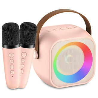 Wowstar Karaoke-machine met microfoon - Mini Draagbare Karaokeset Lade - Verjaardagscadeau voor Kinderen, Meisjes, Jongens - Kinderspeelgoed
