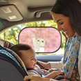 thumbnail image 2 of Yuyamidu Cat Auto Window Sunshades 2 Pack Paw Car Window Shades Pink Car Side Window Sun Shades, Easy to Install Car Side Window Sun Shade, 2 of 7