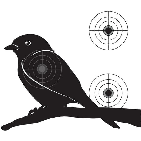 Practice Shooting Targets - Bird Target Paper Practice Shooting Targets