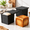 Black, variant on Mini Pullman Loaf Pan With Lid 2-pack 4 Inch Square