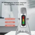 thumbnail image 3 of USB Condenser Microphone RGB High Sampling Rate Noise Reduction Lossless Sound Mic with Desktop Stand for Gaming, 3 of 13