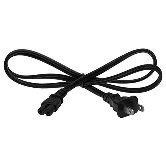 SF Cable Cordon d'Alimentation 5 Pieds 18 AWG 2 Fentes Non Polarisé (IEC320 C7 à NEMA 1-15P)