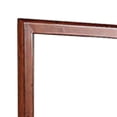 thumbnail image 4 of Benjara BM232105 36 in. Rectangular Wood Encased Mirror, Brown, 4 of 5