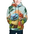 thumbnail image 2 of Wallykazam Teen Boys Girls Hoodies 3D Printed Hooded Sweatshirts for Kids Long Sleeve Casual Unisex Pullovers with Pockets, 2 of 8