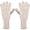 Beige, variant on Jiibva Wool Knit Gloves Women Touchscreen Warm Gloves with Long Wrist Cuffs Windproof Cold Weather Gear