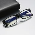 thumbnail image 3 of 4 Pairs Mens Unisex Blue Light Blocking Reading Glasses Black Spring Hinge Readers +1.00, 3 of 6
