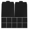 thumbnail image 1 of CIMAXIC 12Pcs Rectangular Black Cardboard CD Mailers For Home And Office Use 4.91X4.91X0.20In, 1 of 8