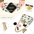 thumbnail image 2 of FORMRS Womens Shoulder Bag with Chain Strap Clutch Purse Cute Tote Handbag, White Flower, 2 of 7