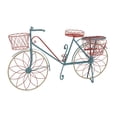 thumbnail image 1 of Deco 79 Metal Bicycle Plant Stand, 54 by 32-Inch, Green, 1 of 1
