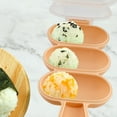 thumbnail image 3 of Rice Ball Mold, 1-Cavity Ball Shaped Kitchen Tools DIY Rice Mold With Mini Scoop, 1 Count, 3 of 8