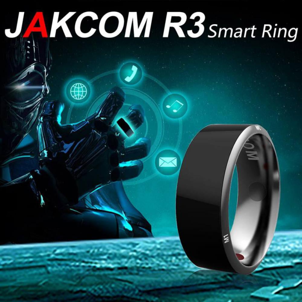 Size 9 Multifunctional NFC Smart Ring,Magic Wearable Universal Wear Finger Digital Ring for Android Windows Mobile Phone 