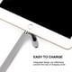 thumbnail image 5 of 2 fundas protectoras de silicona para lápiz óptico compatibles con Apple Pencil 1, 5 of 5