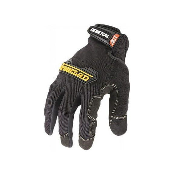 Ironclad General Utility Spandex Gloves Black Medium Pair GUG03M