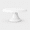 White, variant on Grupo Mirandinha - White Acrylic Lace Cake Stand, Durable, Collapsible & Elegant