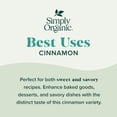 thumbnail image 4 of Simply Organic Ground Vietnamese Cinnamon, MDA05&nbsp;2.45-Ounce Jar (Pack of 3), Intense Hot Candy Flavor, Vibrant Color, Kosher, Organic, Non GMO, 4 of 5