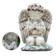 thumbnail image 2 of Solar Powered Angel Garden Statue, Praying Angel, Outdoor Garden Decoration, 2 of 7
