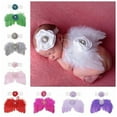 thumbnail image 2 of Photography Props Wing & Flower Headband Cute Headdress Baby Photoshoot Props Infant Angel Costume 2PCS, 2 of 4